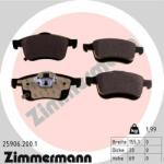 ZIMMERMANN set placute frana, frana disc ZIMMERMANN 25906.200. 1 (25906.200.1)