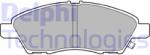 DELPHI set placute frana, frana disc DELPHI LP3170 (LP3170)