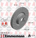 ZIMMERMANN Disc frana ZIMMERMANN COAT Z 400.3634. 20 (400.3634.20)