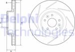 DELPHI Disc frana DELPHI BG9224C (BG9224C)