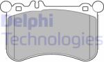 DELPHI set placute frana, frana disc DELPHI LP2291 (LP2291)