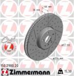 ZIMMERMANN Disc frana ZIMMERMANN COAT Z 150.2980. 20 (150.2980.20)