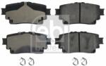 Febi Bilstein set placute frana, frana disc FEBI BILSTEIN 180223 (180223)