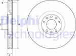 DELPHI Disc frana DELPHI BG4814C (BG4814C)