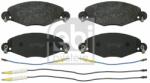 Febi Bilstein set placute frana, frana disc FEBI BILSTEIN 16419 (16419)