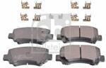 Febi Bilstein set placute frana, frana disc FEBI BILSTEIN 116352 (116352)