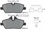 TEXTAR set placute frana, frana disc TEXTAR Q+ 2391508 (2391508)