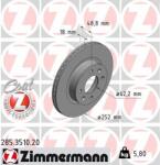 ZIMMERMANN Disc frana ZIMMERMANN COAT Z 285.3510. 20 (285.3510.20)