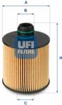 UFI Filtru ulei UFI 25.083. 00 (25.083.00)