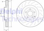 DELPHI Disc frana DELPHI BG9192C (BG9192C) - automobilus