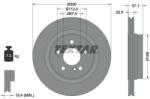 TEXTAR Disc frana TEXTAR PRO+ 92163605 (92163605)