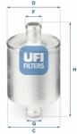 UFI filtru combustibil UFI 31.836. 00 - automobilus