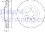 DELPHI Disc frana DELPHI BG4944C (BG4944C) - automobilus