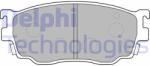 DELPHI set placute frana, frana disc DELPHI LP1527 (LP1527)
