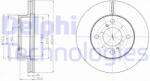 DELPHI Disc frana DELPHI BG4271C (BG4271C) - automobilus