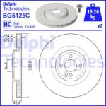 DELPHI Disc frana DELPHI BG5125C (BG5125C)