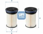 UFI filtru combustibil UFI 26.071. 00