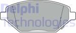 DELPHI set placute frana, frana disc DELPHI LP3301 (LP3301)