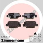 ZIMMERMANN set placute frana, frana disc ZIMMERMANN 24926.165. 1 (24926.165.1)