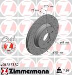 ZIMMERMANN Disc frana ZIMMERMANN SPORT Z 400.3657. 52 (400.3657.52)