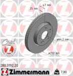ZIMMERMANN Disc frana ZIMMERMANN COAT Z 280.3192. 20 (280.3192.20)