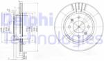 DELPHI Disc frana DELPHI BG3934 (BG3934) - automobilus