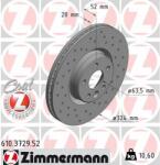 ZIMMERMANN Disc frana ZIMMERMANN SPORT Z 610.3729. 52 (610.3729.52)