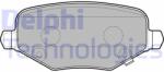 DELPHI set placute frana, frana disc DELPHI LP3296 (LP3296)