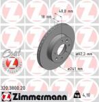 ZIMMERMANN Disc frana ZIMMERMANN COAT Z 320.3800. 20 (320.3800.20)