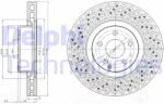 DELPHI Disc frana DELPHI BG9093C (BG9093C) - automobilus