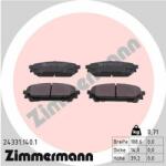 ZIMMERMANN set placute frana, frana disc ZIMMERMANN 24331.140. 1 (24331.140.1)