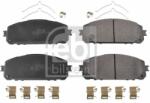 Febi Bilstein set placute frana, frana disc FEBI BILSTEIN 170624 (170624)