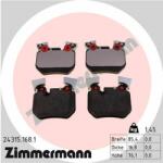 ZIMMERMANN set placute frana, frana disc ZIMMERMANN 24315.168. 1 (24315.168.1)