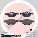 ZIMMERMANN set placute frana, frana disc ZIMMERMANN 23720.175. 1 (23720.175.1)