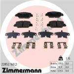 ZIMMERMANN set placute frana, frana disc ZIMMERMANN 22852.160. 2 (22852.160.2)