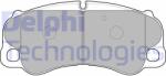 DELPHI set placute frana, frana disc DELPHI LP3233 (LP3233)