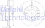 DELPHI Disc frana DELPHI BG4137 (BG4137) - automobilus