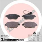 ZIMMERMANN set placute frana, frana disc ZIMMERMANN 23709.190. 1 (23709.190.1)