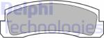 DELPHI set placute frana, frana disc DELPHI LP189 (LP189)