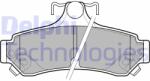 DELPHI set placute frana, frana disc DELPHI LP2700 (LP2700)