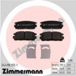 ZIMMERMANN set placute frana, frana disc ZIMMERMANN 24498.155. 1 (24498.155.1)