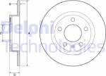 DELPHI Disc frana DELPHI BG4675 (BG4675) - automobilus