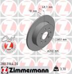 ZIMMERMANN Disc frana ZIMMERMANN COAT Z 280.3164. 20 (280.3164.20)