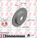 ZIMMERMANN Disc frana ZIMMERMANN 155.3906. 20 - automobilus