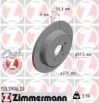 ZIMMERMANN Disc frana ZIMMERMANN COAT Z 155.3906. 20 (155.3906.20)