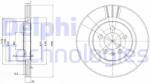 DELPHI Disc frana DELPHI BG2713 (BG2713) - automobilus
