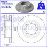 DELPHI Disc frana DELPHI BG4787 (BG4787) - automobilus