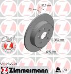 ZIMMERMANN Disc frana ZIMMERMANN COAT Z 590.2845. 20 (590.2845.20)