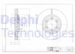 DELPHI Disc frana DELPHI BG4175 (BG4175) - automobilus