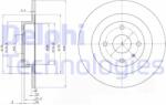 DELPHI Disc frana DELPHI BG3556 (BG3556)
